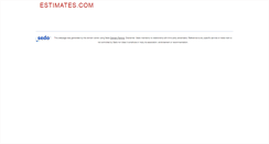 Desktop Screenshot of estimates.com